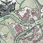 карта санкт-петербурга 1744 год